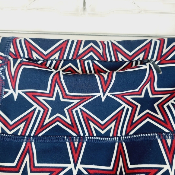 Sweaty Betty The Power Star Leggings Red & Navy‎ Blue Size Small High Waisted - Picture 5 of 11